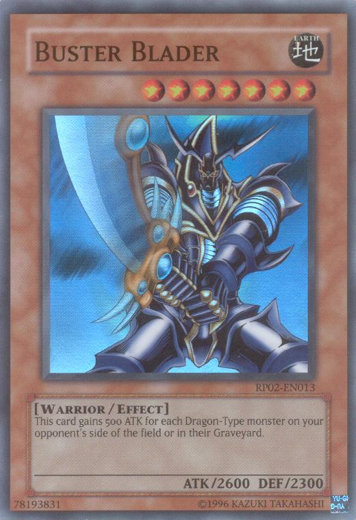 Buster Blader [RP02-EN013] Super Rare | Cracking-Singles