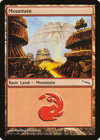 Mountain (301) [Mirrodin] | Cracking-Singles