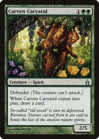 Carven Caryatid [Ravnica: City of Guilds] | Cracking-Singles