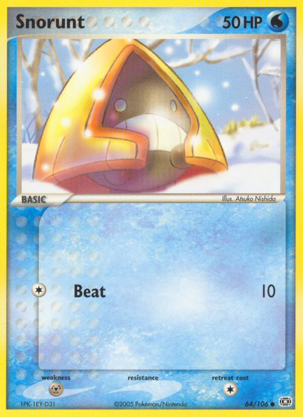 Snorunt (64/106) [EX: Emerald] | Cracking-Singles