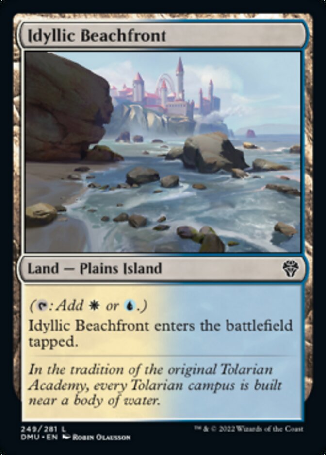 Idyllic Beachfront [Dominaria United] | Cracking-Singles