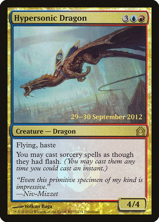 Hypersonic Dragon [Return to Ravnica Promos] | Cracking-Singles