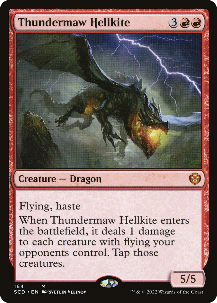 Thundermaw Hellkite [Starter Commander Decks] | Cracking-Singles