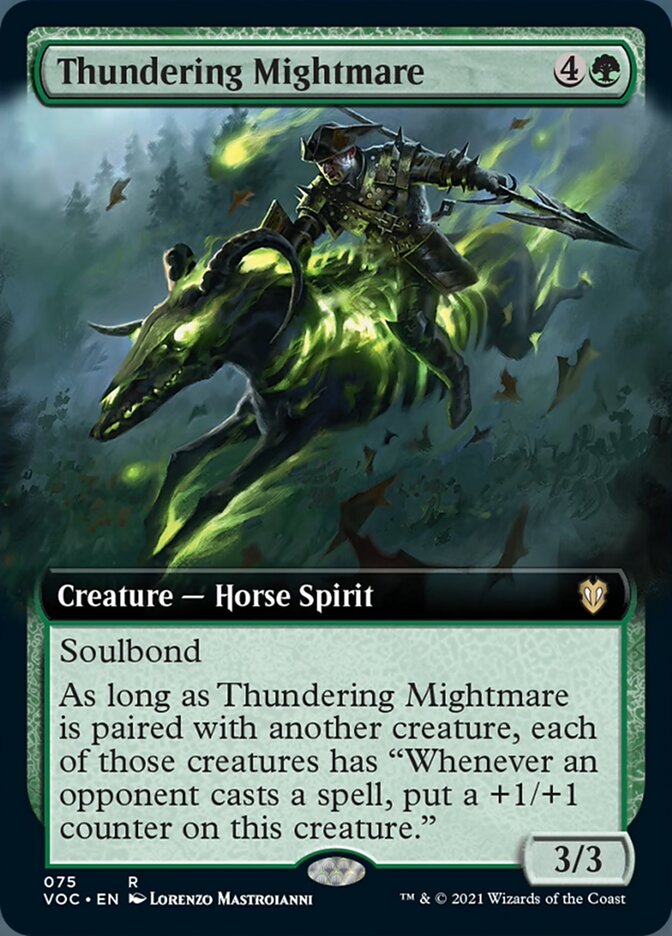 Thundering Mightmare (Extended) [Innistrad: Crimson Vow Commander] | Cracking-Singles