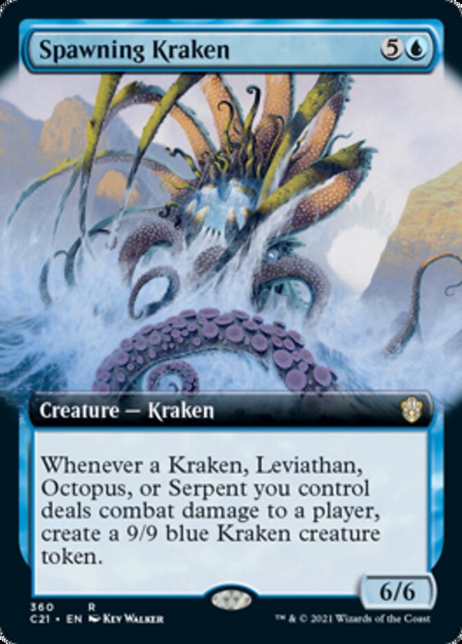 Spawning Kraken (Extended) [Commander 2021] | Cracking-Singles