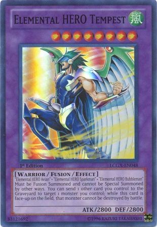 Elemental HERO Tempest [LCGX-EN048] Super Rare | Cracking-Singles