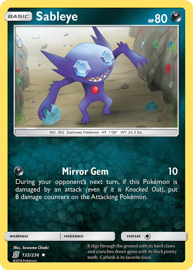 Sableye (133/236) [Sun & Moon: Unified Minds] | Cracking-Singles