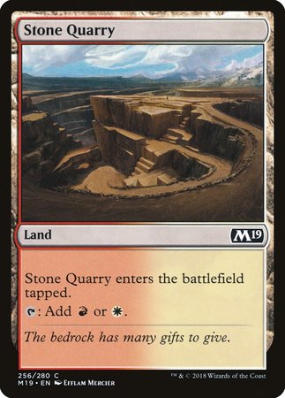 Stone Quarry [Core Set 2019] | Cracking-Singles