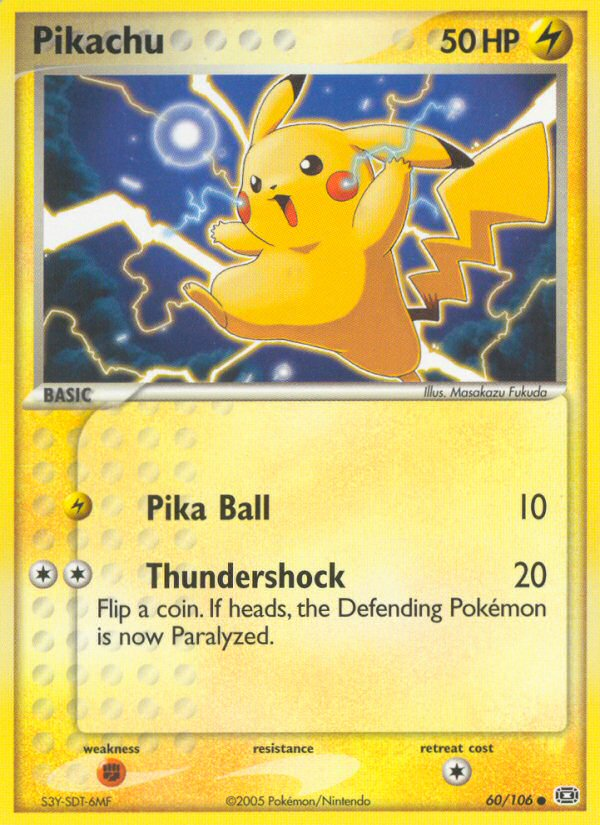 Pikachu (60/106) [EX: Emerald] | Cracking-Singles