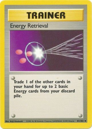 Energy Retrieval (81/102) [Base Set Unlimited] | Cracking-Singles