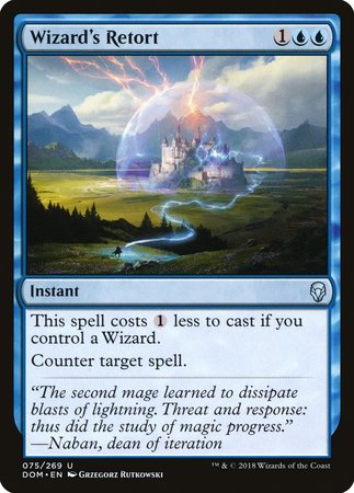 Wizard's Retort [Dominaria] | Cracking-Singles