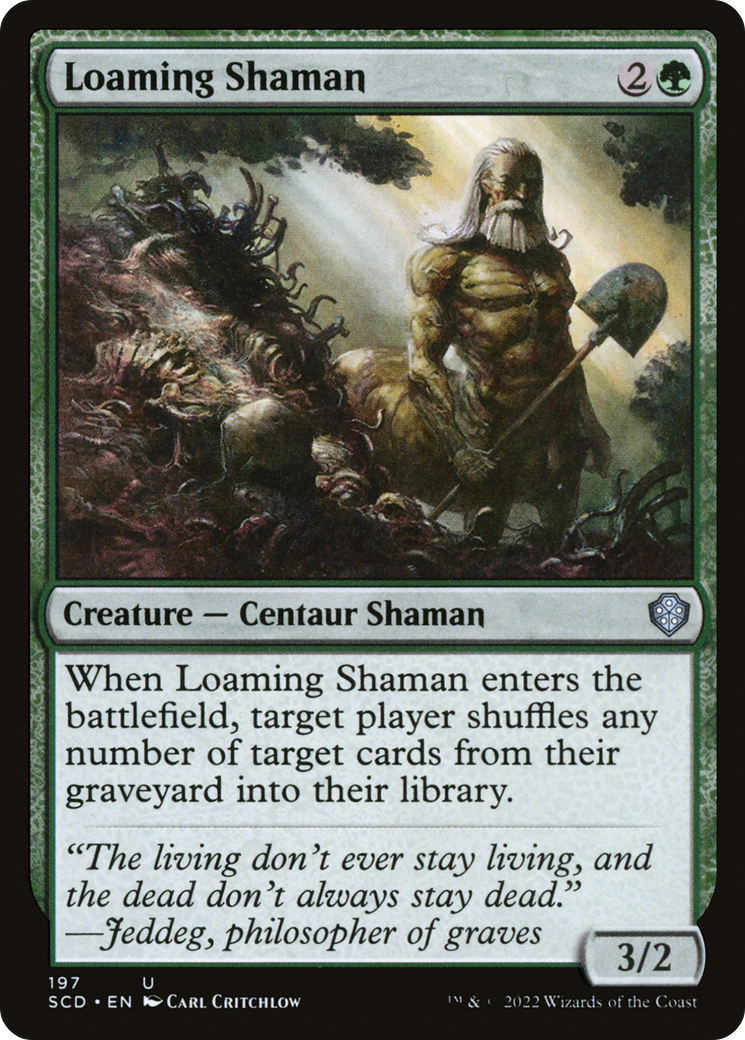 Loaming Shaman [Starter Commander Decks] | Cracking-Singles