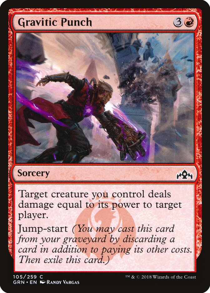 Gravitic Punch [Guilds of Ravnica] | Cracking-Singles