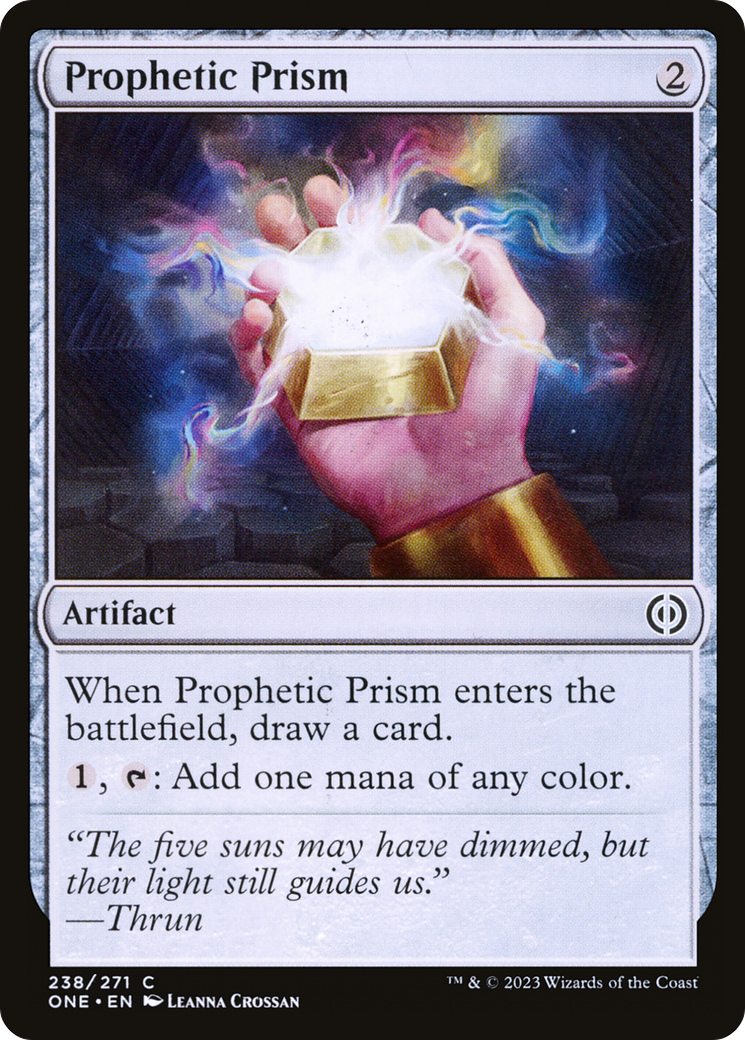 Prophetic Prism [Phyrexia: All Will Be One] | Cracking-Singles