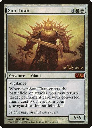 Sun Titan [Magic 2011 Promos] | Cracking-Singles