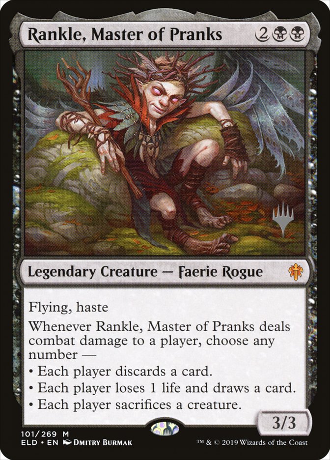 Rankle, Master of Pranks (Promo Pack) [Throne of Eldraine Promos] | Cracking-Singles