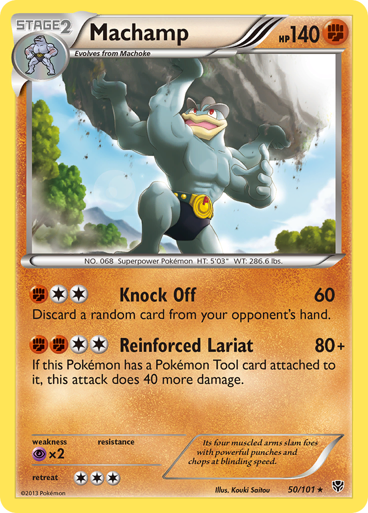 Machamp (50/101) [Black & White: Plasma Blast] | Cracking-Singles