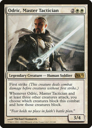 Odric, Master Tactician [Magic 2013] | Cracking-Singles