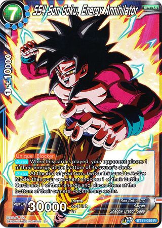 SS4 Son Goku, Energy Annihilator [BT11-049] | Cracking-Singles