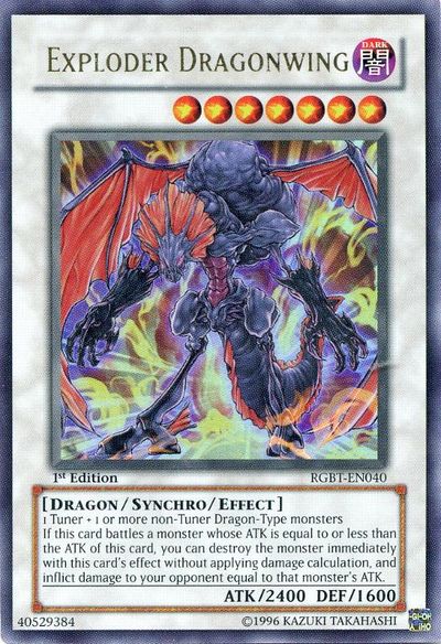 Exploder Dragonwing [RGBT-EN040] Ultra Rare | Cracking-Singles