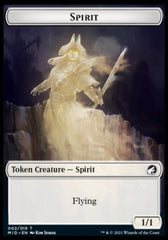 Elephant // Spirit Double-sided Token [Innistrad: Midnight Hunt Commander] | Cracking-Singles