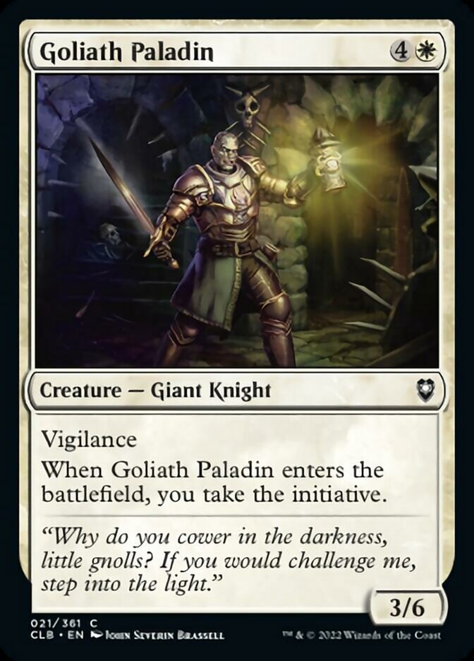 Goliath Paladin [Commander Legends: Battle for Baldur's Gate] | Cracking-Singles