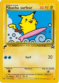 Pikachu (28) (Surfing) [Pikachu World Collection Promos] | Cracking-Singles