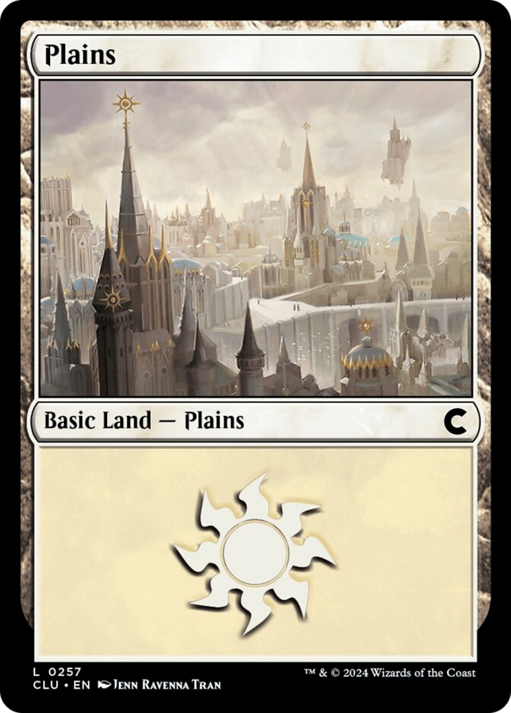 Plains (0257) [Ravnica: Clue Edition] | Cracking-Singles