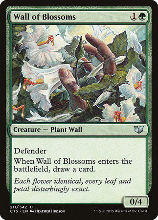 Wall of Blossoms [Commander 2015] | Cracking-Singles