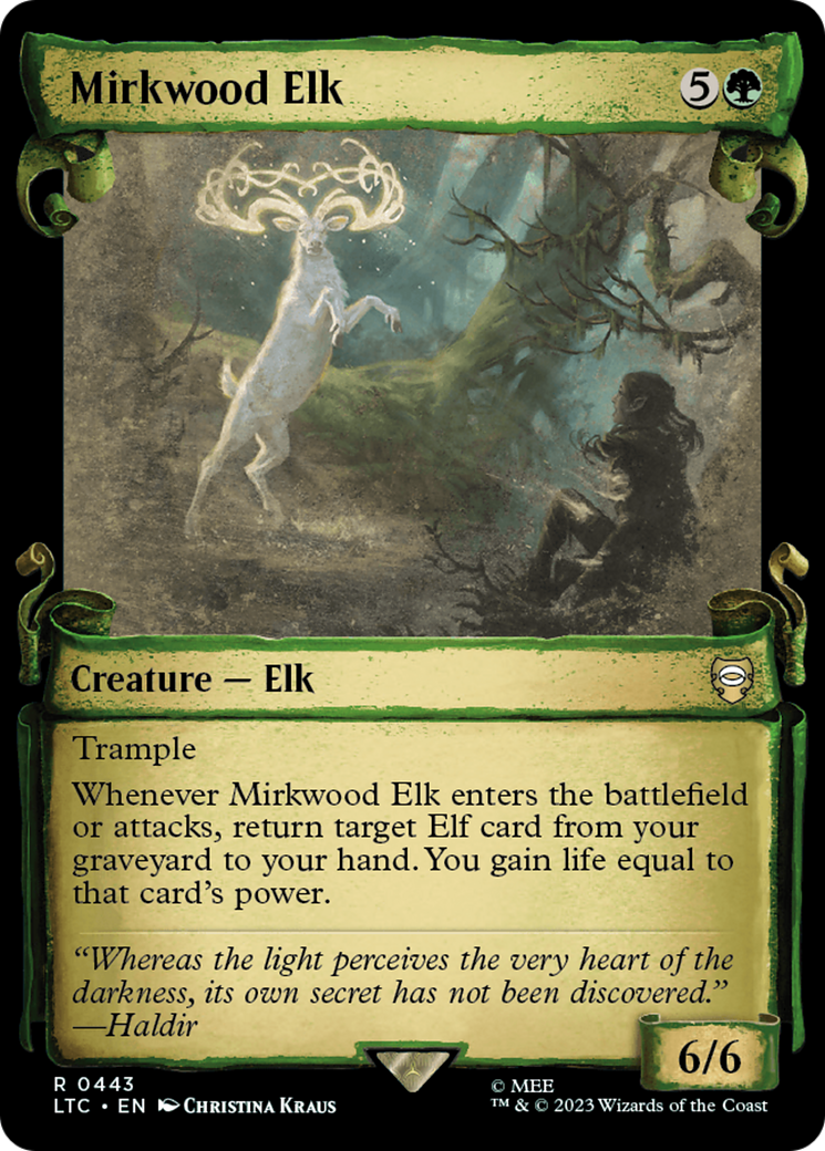 Mirkwood Elk [The Lord of the Rings: Tales of Middle-Earth Commander Showcase Scrolls] | Cracking-Singles