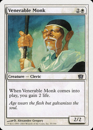 Venerable Monk [Eighth Edition] | Cracking-Singles