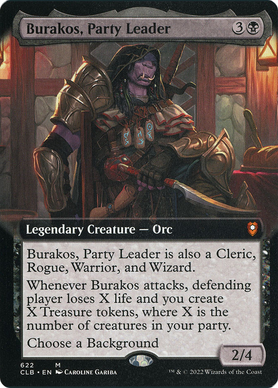 Burakos, Party Leader (Extended Art) [Commander Legends: Battle for Baldur's Gate] | Cracking-Singles