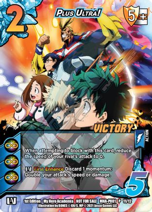 Plus Ultra! (Victory) [Series 1 Promos] | Cracking-Singles