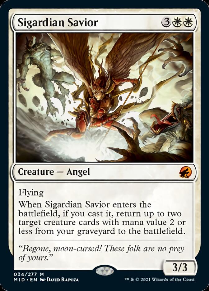 Sigardian Savior [Innistrad: Midnight Hunt] | Cracking-Singles