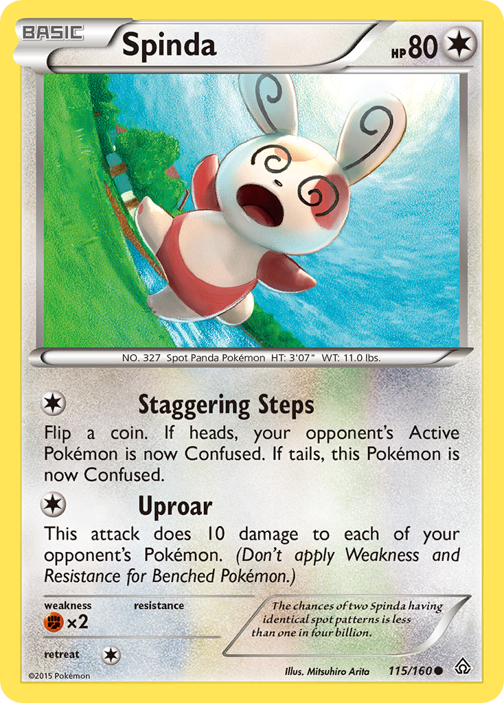 Spinda (115/160) [XY: Primal Clash] | Cracking-Singles