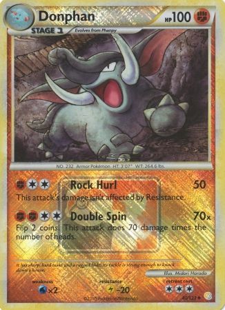 Donphan (40/123) (League Promo) [HeartGold & SoulSilver: Base Set] | Cracking-Singles