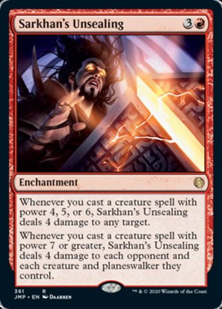 Sarkhan's Unsealing [Jumpstart] | Cracking-Singles