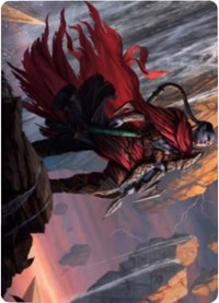 Anowon, the Ruin Thief Art Card [Zendikar Rising Art Series] | Cracking-Singles