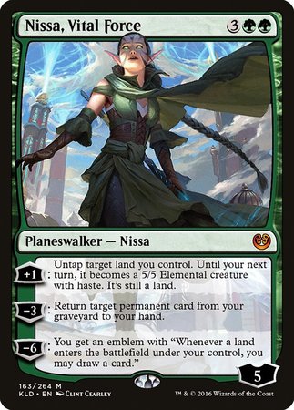 Nissa, Vital Force [Kaladesh] | Cracking-Singles