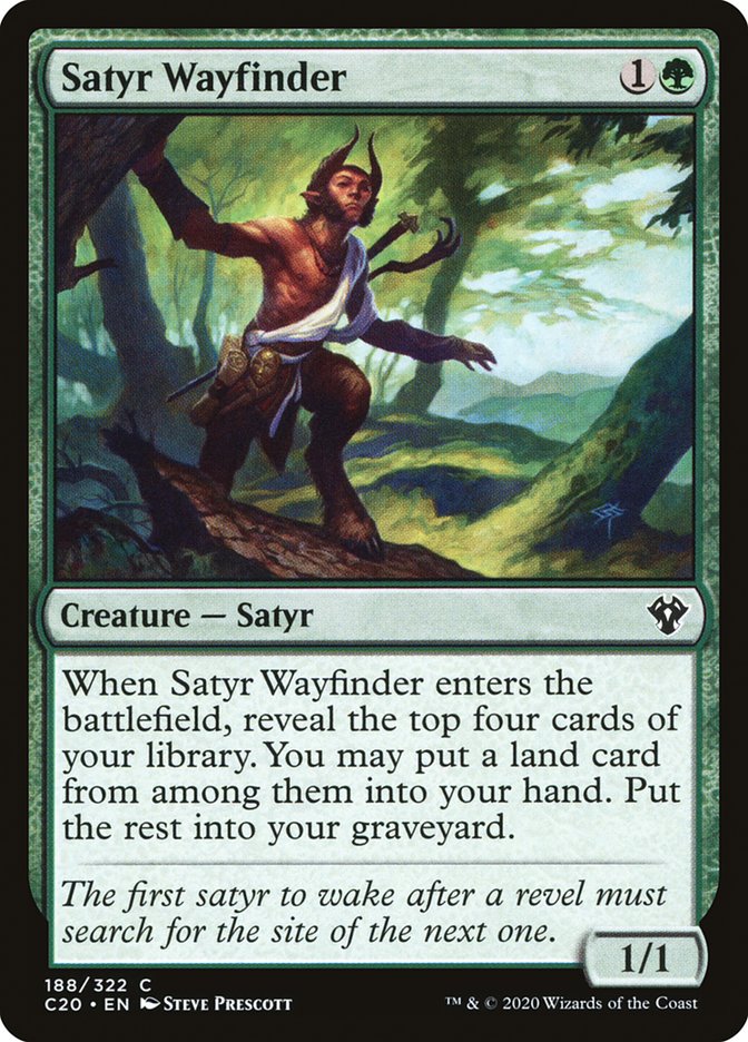 Satyr Wayfinder [Commander 2020] | Cracking-Singles