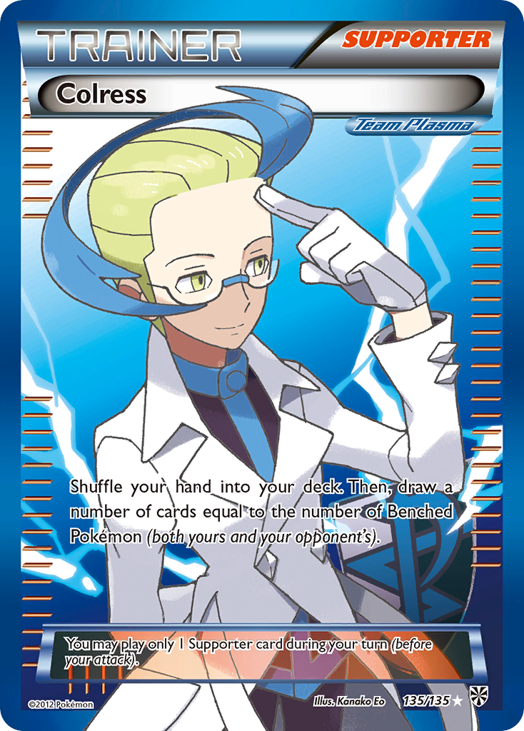 Colress (135/135) [Black & White: Plasma Storm] | Cracking-Singles