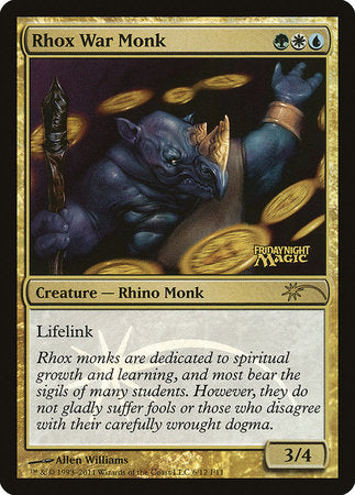 Rhox War Monk [Friday Night Magic 2011] | Cracking-Singles