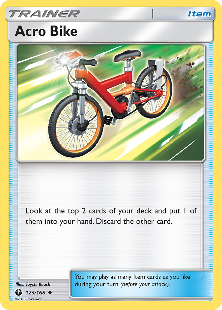 Acro Bike (123/168) [Sun & Moon: Celestial Storm] | Cracking-Singles