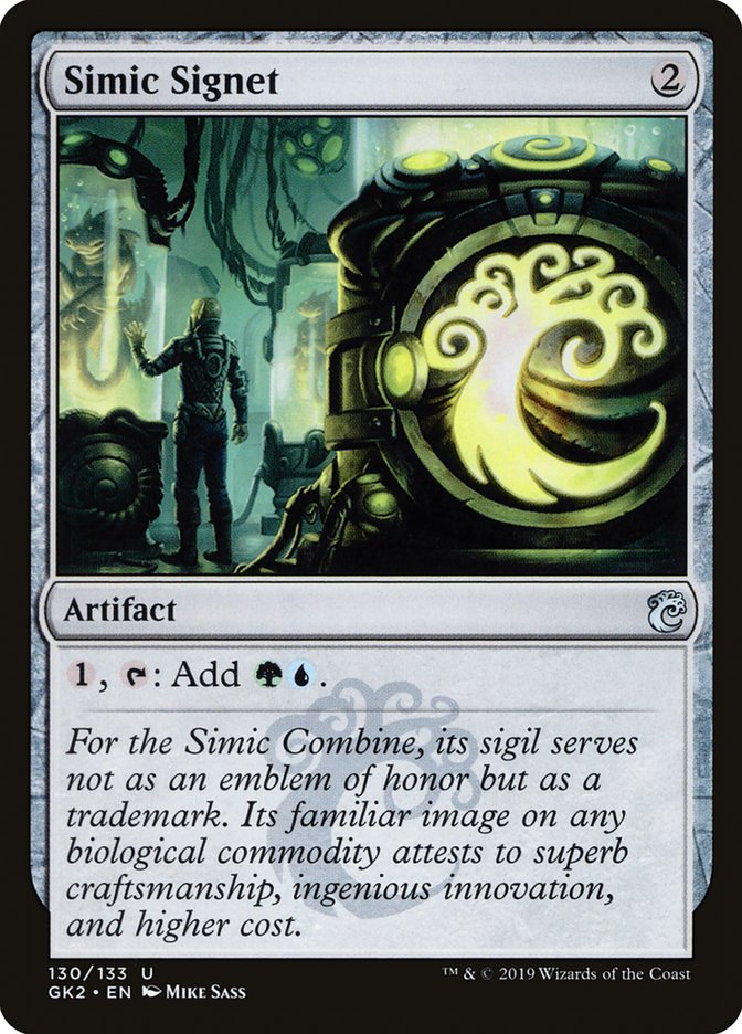 Simic Signet [Ravnica Allegiance Guild Kit] | Cracking-Singles