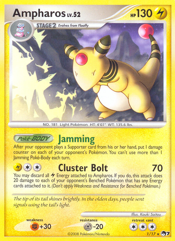 Ampharos (1/17) [POP Series 7] | Cracking-Singles