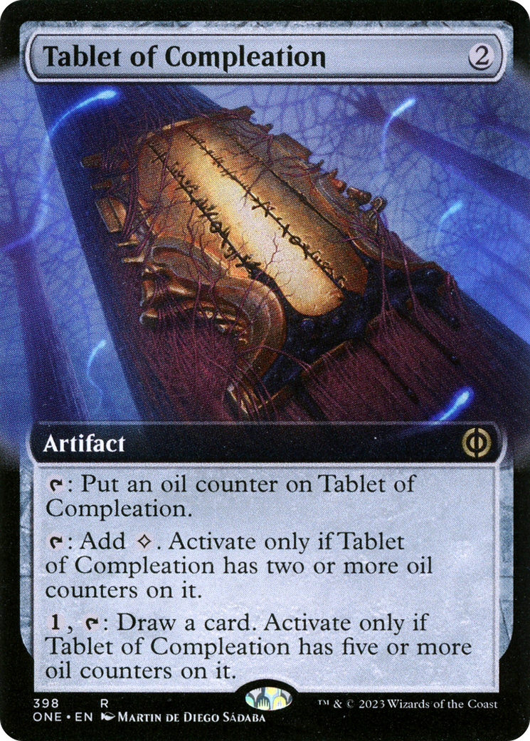 Tablet of Compleation (Extended Art) [Phyrexia: All Will Be One] | Cracking-Singles