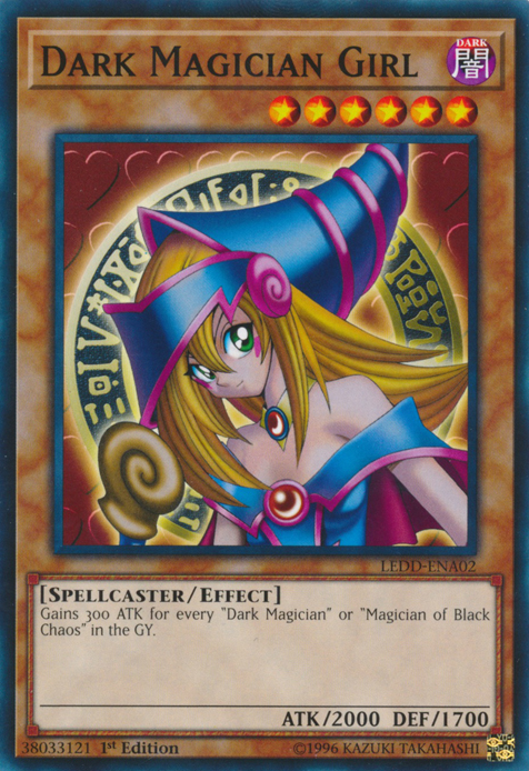 Dark Magician Girl [LEDD-ENA02] Common | Cracking-Singles