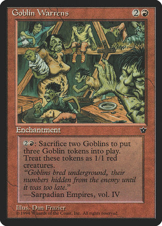 Goblin Warrens [Fallen Empires] | Cracking-Singles