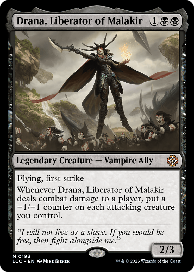 Drana, Liberator of Malakir [The Lost Caverns of Ixalan Commander] | Cracking-Singles