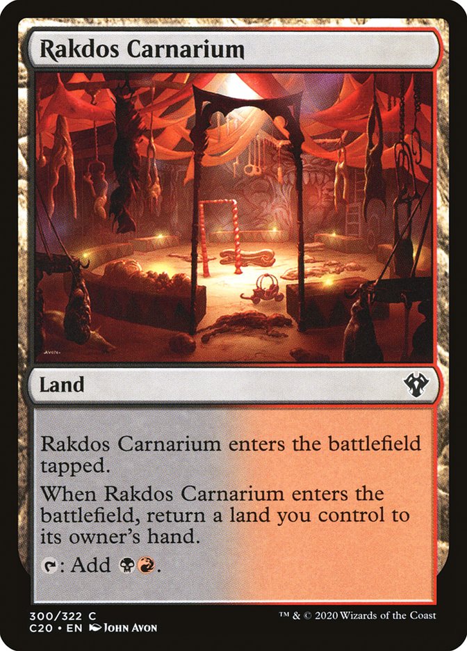 Rakdos Carnarium [Commander 2020] | Cracking-Singles